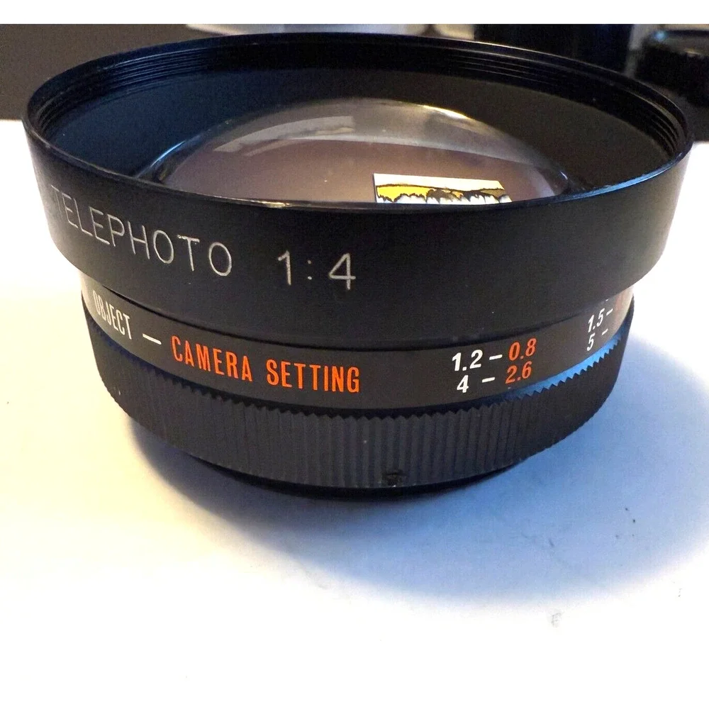 Yashica Yashikor AUX Telephoto 1:4 Y707 Preowned Lens Great Condition